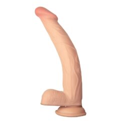 n12476 realcocks dual layer bendable dildo 10inch vanilla 3