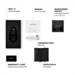 n12484 lelo nea3 clitoral massager black 8