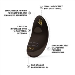 n12484 lelo nea3 clitoral massager black 9