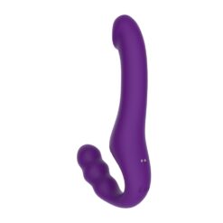 n12531 mina remote vibrating strapless strap on 7