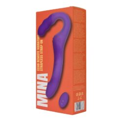 n12531 mina remote vibrating strapless strap on pkg 2