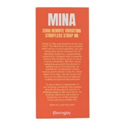n12531 mina remote vibrating strapless strap on pkg 3