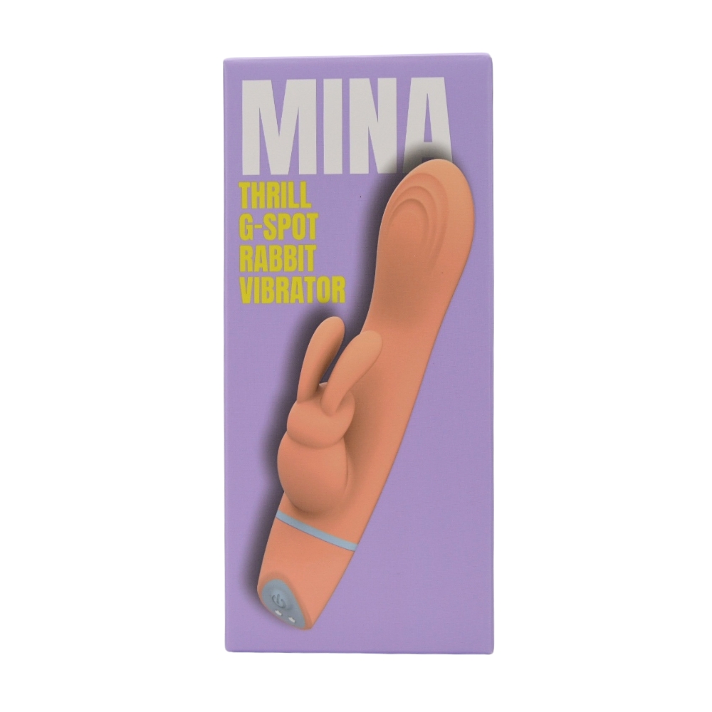 n12559 mina thrill g spot rabbit vibrator pkg n12559 mina thrill g spot rabbit vibrator pkg