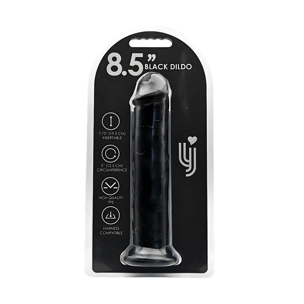 n12625 loving joy 8 5 inch suction cup dildo black 5 n12625 loving joy 8 5 inch suction cup dildo black 5