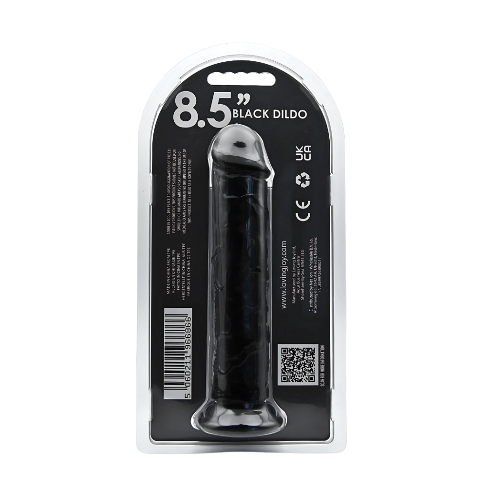 n12625 loving joy 8 5 inch suction cup dildo black 6 n12625 loving joy 8 5 inch suction cup dildo black 6