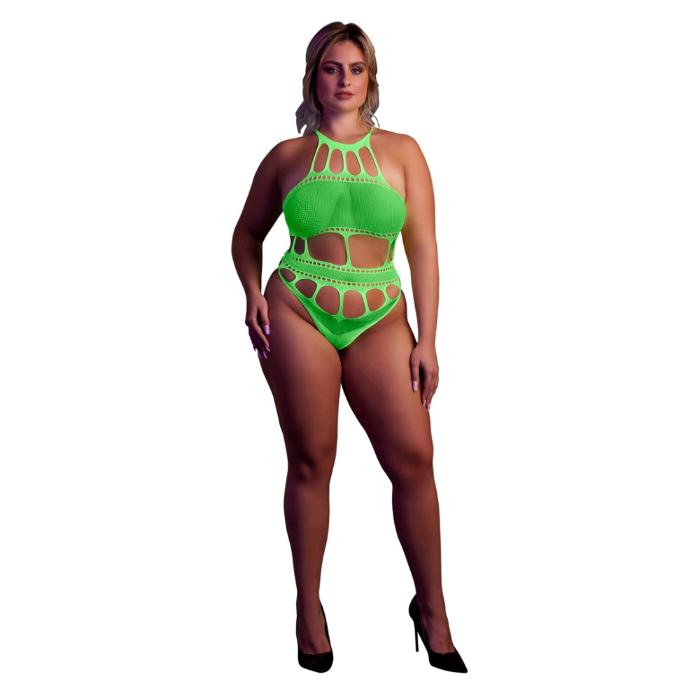 n12663 cut out thong bodysuit neon green ps 1 n12663 cut out thong bodysuit neon green ps 1
