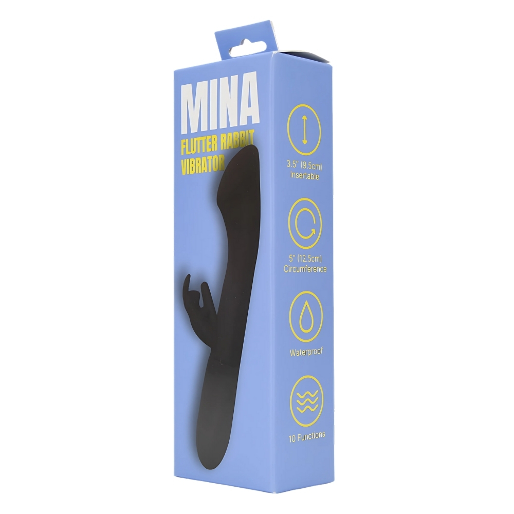 n12706 mina flutter rabbit vibrator pkg 2 hr n12706 mina flutter rabbit vibrator pkg 2 hr