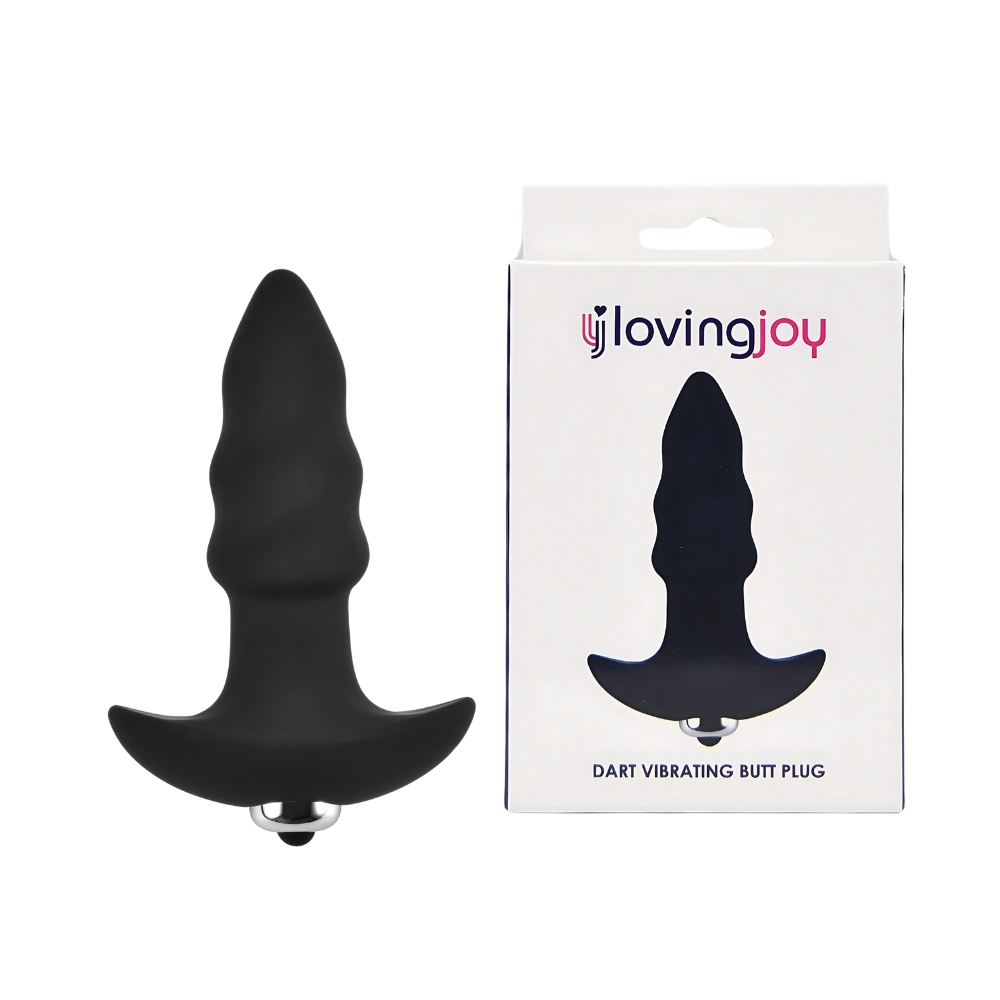 n12728 loving joy dart 7 function vibrating butt plug duo n12728 loving joy dart 7 function vibrating butt plug duo
