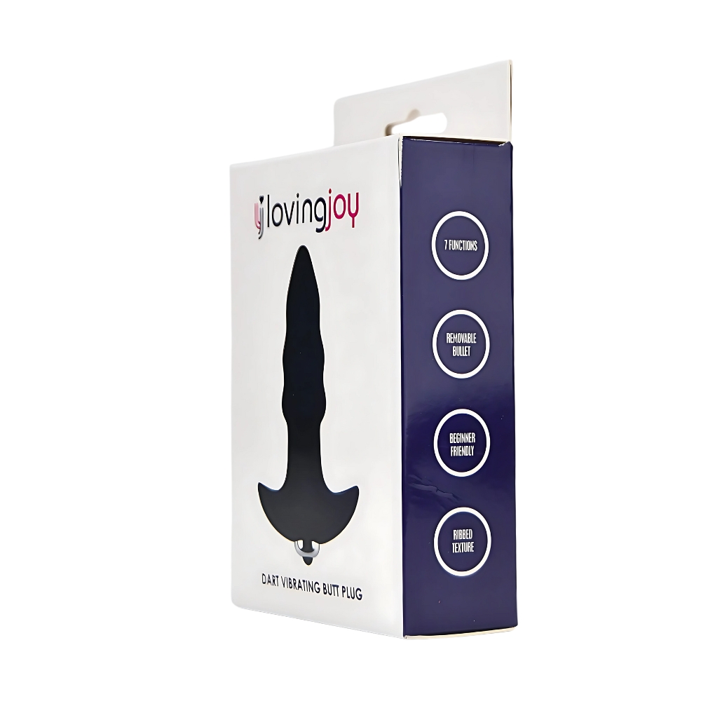 n12728 loving joy dart 7 function vibrating butt plug pkg 1 n12728 loving joy dart 7 function vibrating butt plug pkg 1