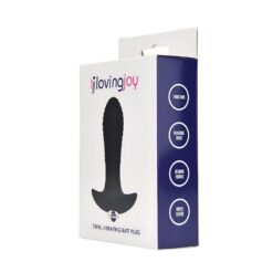 n12730 loving joy swirl 7 function vibrating butt plug pkg 2