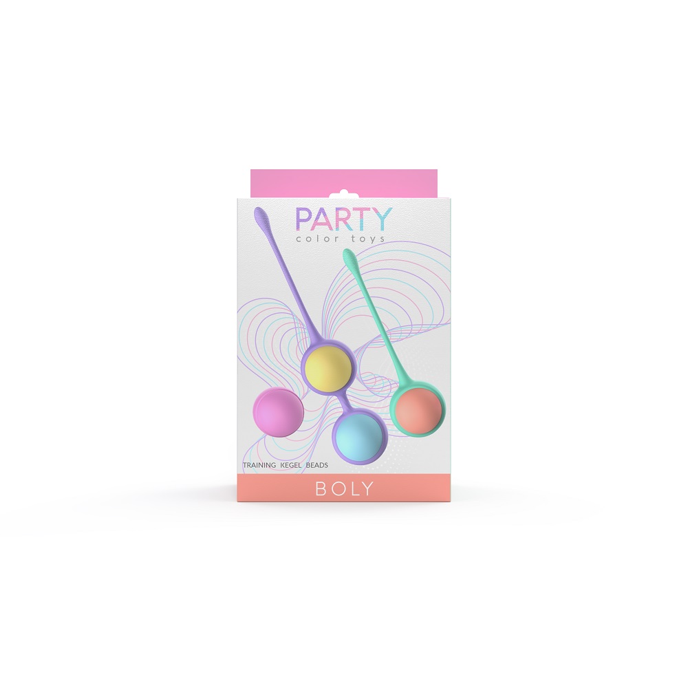 n12761 party color boly kegel training beads 10 n12761 party color boly kegel training beads 10