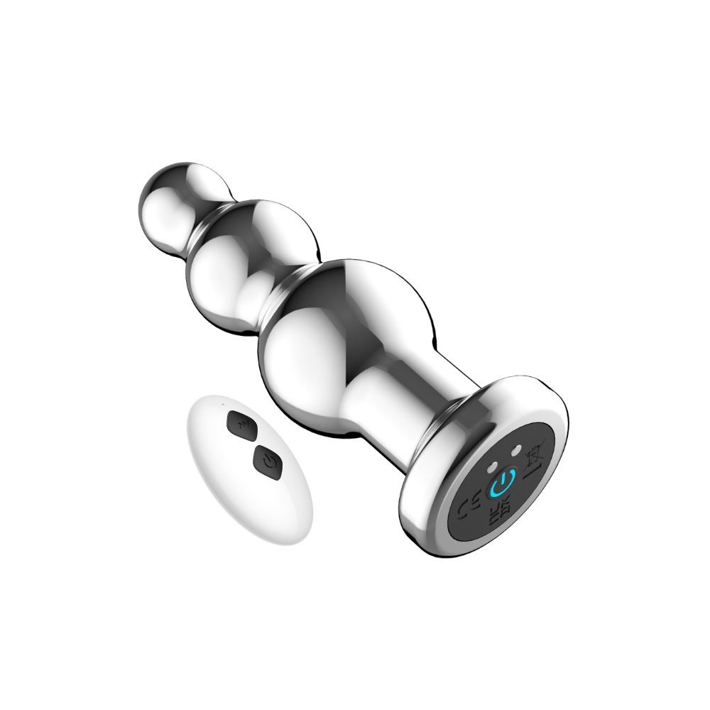 n12785 toosh remote controlled metal vibrating anal beads 4 n12785 toosh remote controlled metal vibrating anal beads 4