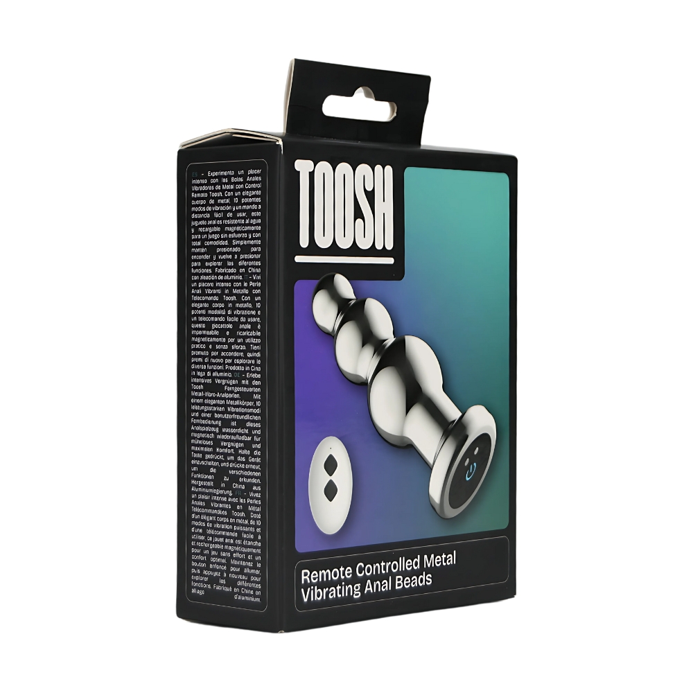 n12785 toosh remote controlled metal vibrating anal beads pkg 1 n12785 toosh remote controlled metal vibrating anal beads pkg 1
