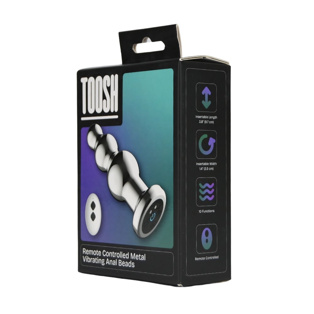 n12785 toosh remote controlled metal vibrating anal beads pkg 2 n12785 toosh remote controlled metal vibrating anal beads pkg 2