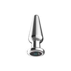 n12787 toosh remote controlled metal vibrating butt plug 3