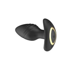 n12804 toosh remote controlled silicone rotating and vibrating butt plug 6