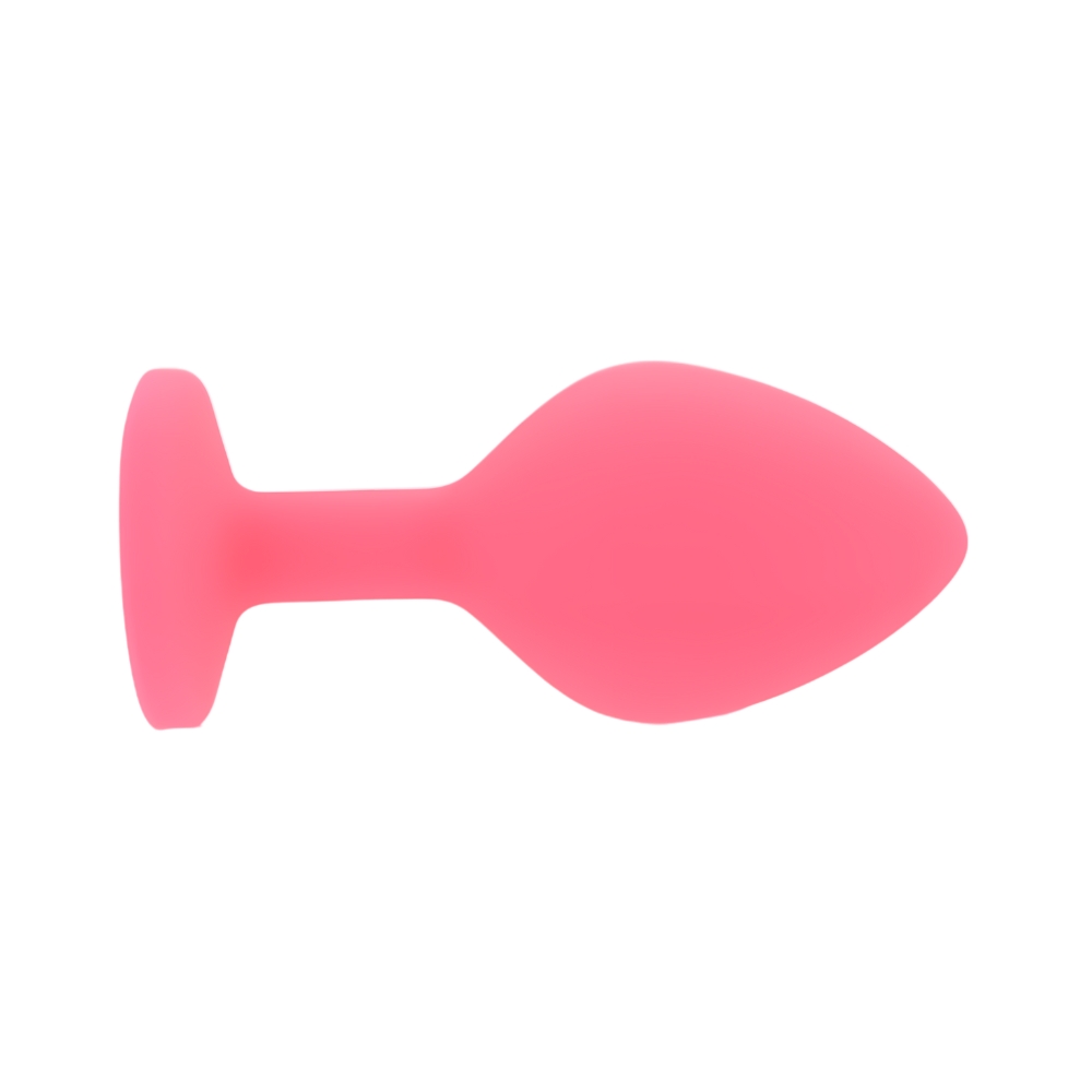 n12806 toosh pink silicone butt plug medium 1 n12806 toosh pink silicone butt plug medium 1