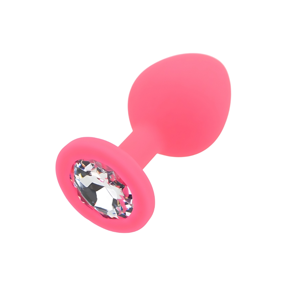 n12806 toosh pink silicone butt plug medium 4 n12806 toosh pink silicone butt plug medium 4