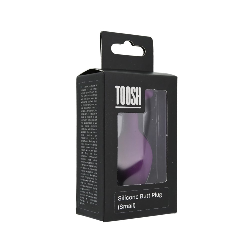 n12808 toosh purple silicone butt plug small pkg 1 n12808 toosh purple silicone butt plug small pkg 1