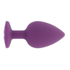 n12810 toosh purple silicone butt plug large 1