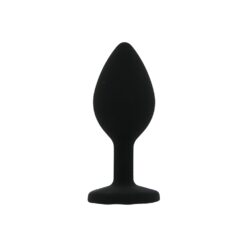 n12811 toosh black silicone butt plug small