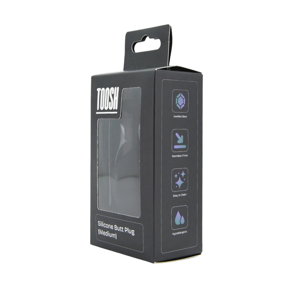 n12812 toosh black silicone butt plug medium pkg 2 n12812 toosh black silicone butt plug medium pkg 2
