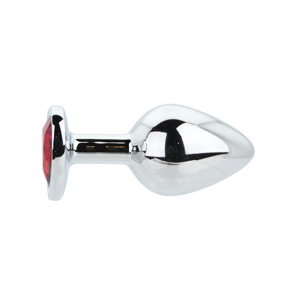 n12833 toosh heart shaped silver with red stone medium 1 n12833 toosh heart shaped silver with red stone medium 1