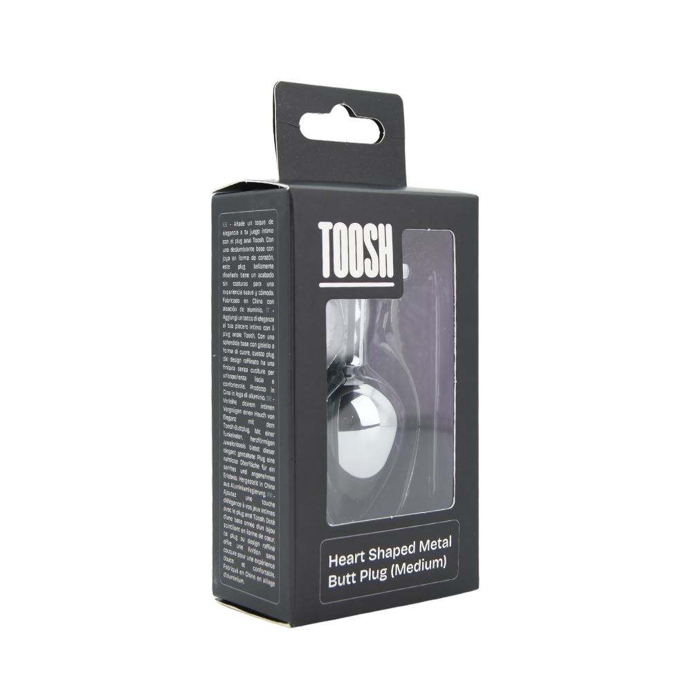 n12833 toosh heart shaped silver with red stone medium pkg 1 n12833 toosh heart shaped silver with red stone medium pkg 1