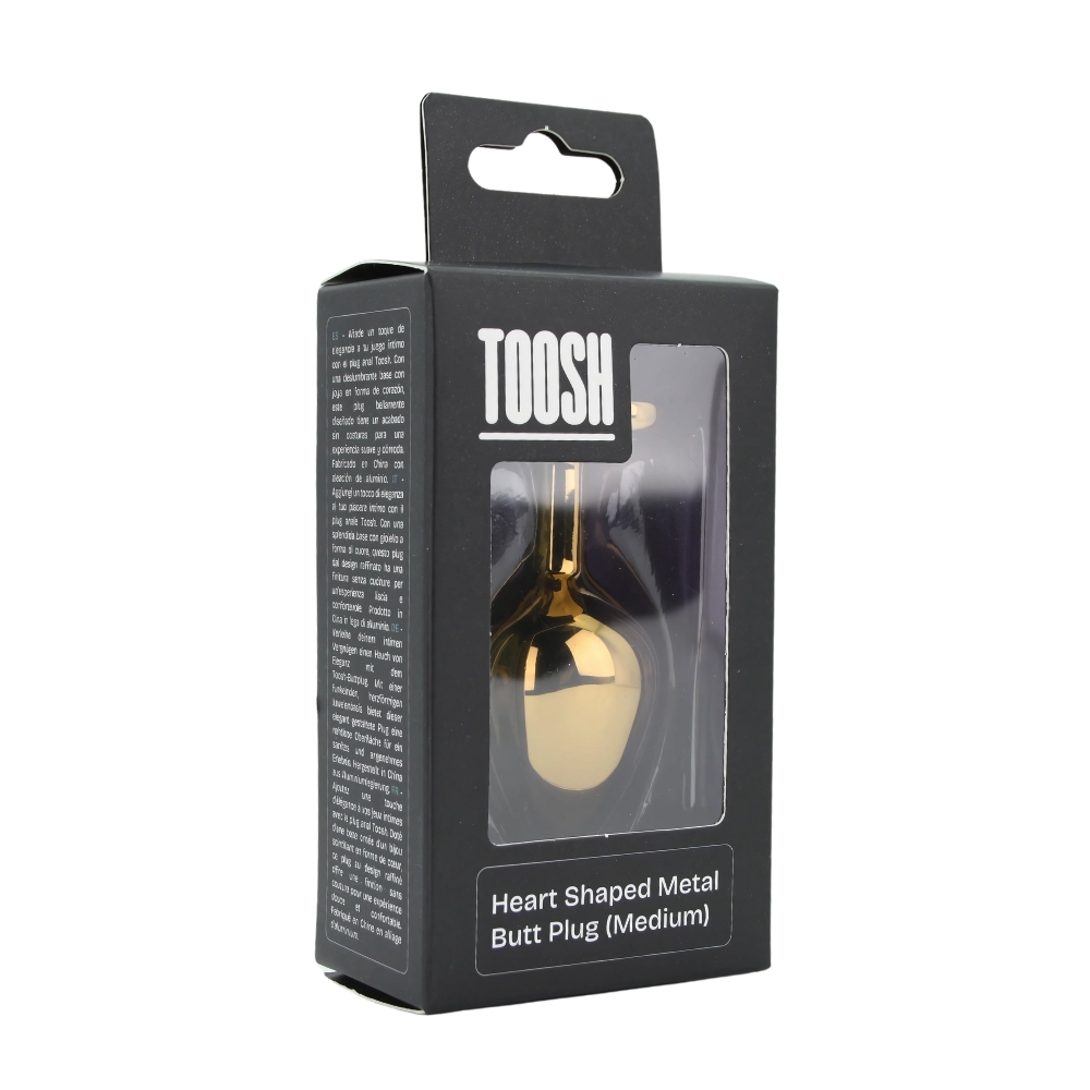 n12836 toosh heart shaped gold with red stone medium pkg 1 n12836 toosh heart shaped gold with red stone medium pkg 1