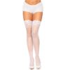 n12869 leg avenue stay up sheer thigh highs white 1