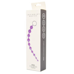 n8442 loving joy anal love beads purple packaged 2