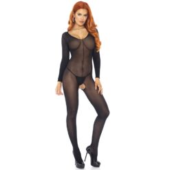 n9159 leg avenue sheer long sleeves bodystocking 3 1
