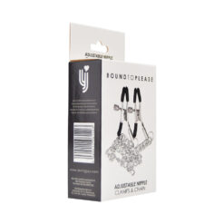 n9382 bound to please adjustable nipple clamps chain pkg 1