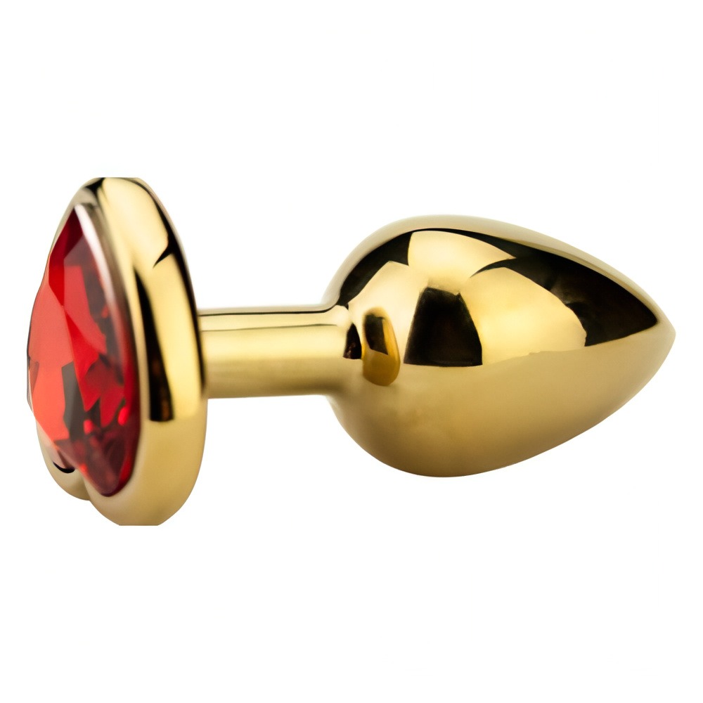 ns7167 precious metals heart shaped anal plug gold 2 1 ns7167 precious metals heart shaped anal plug gold 2 1