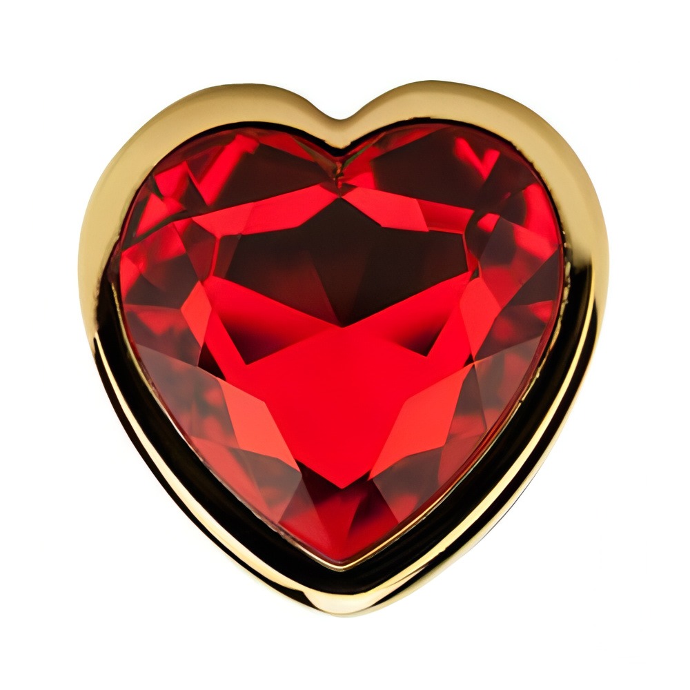 ns7167 precious metals heart shaped anal plug gold 5 1 ns7167 precious metals heart shaped anal plug gold 5 1