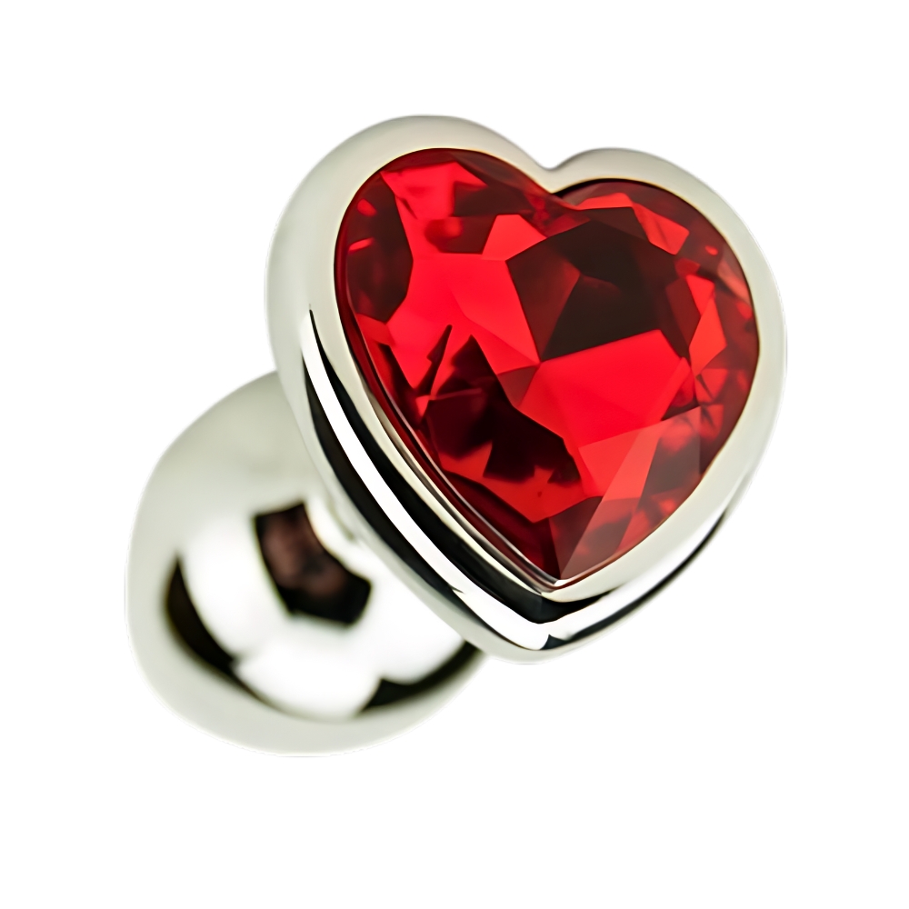 ns7168 precious metals heart shaped anal plug silver 1 1 ns7168 precious metals heart shaped anal plug silver 1 1