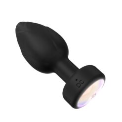 n12897 toosh remote controlled light up vibrating butt plug 2