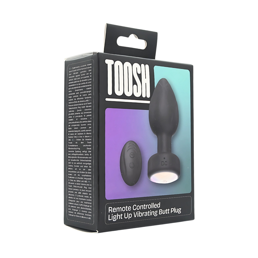 n12897 toosh remote controlled light up vibrating butt plug pkg 1 n12897 toosh remote controlled light up vibrating butt plug pkg 1