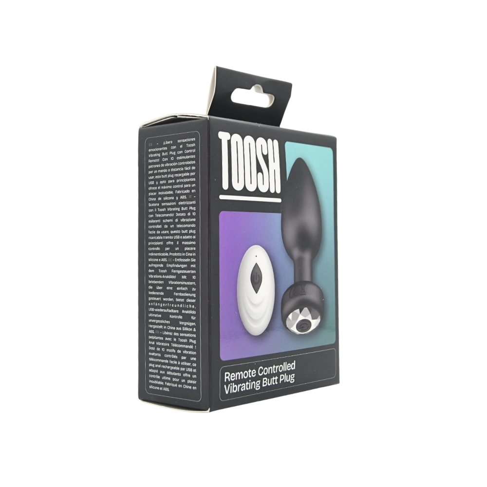 n12941 toosh remote controlled silicone vibrating butt plug 2 pkg 1 n12941 toosh remote controlled silicone vibrating butt plug 2 pkg 1