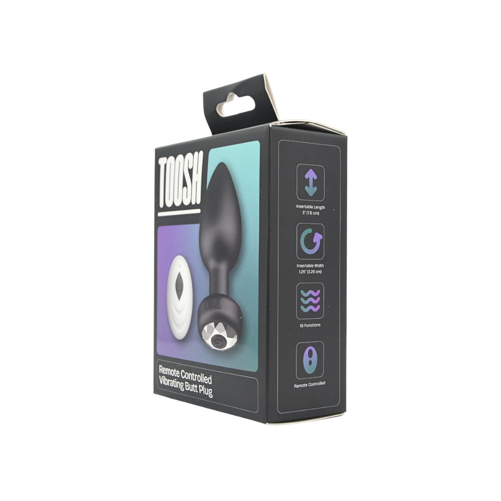 n12941 toosh remote controlled silicone vibrating butt plug 2 pkg 2 n12941 toosh remote controlled silicone vibrating butt plug 2 pkg 2