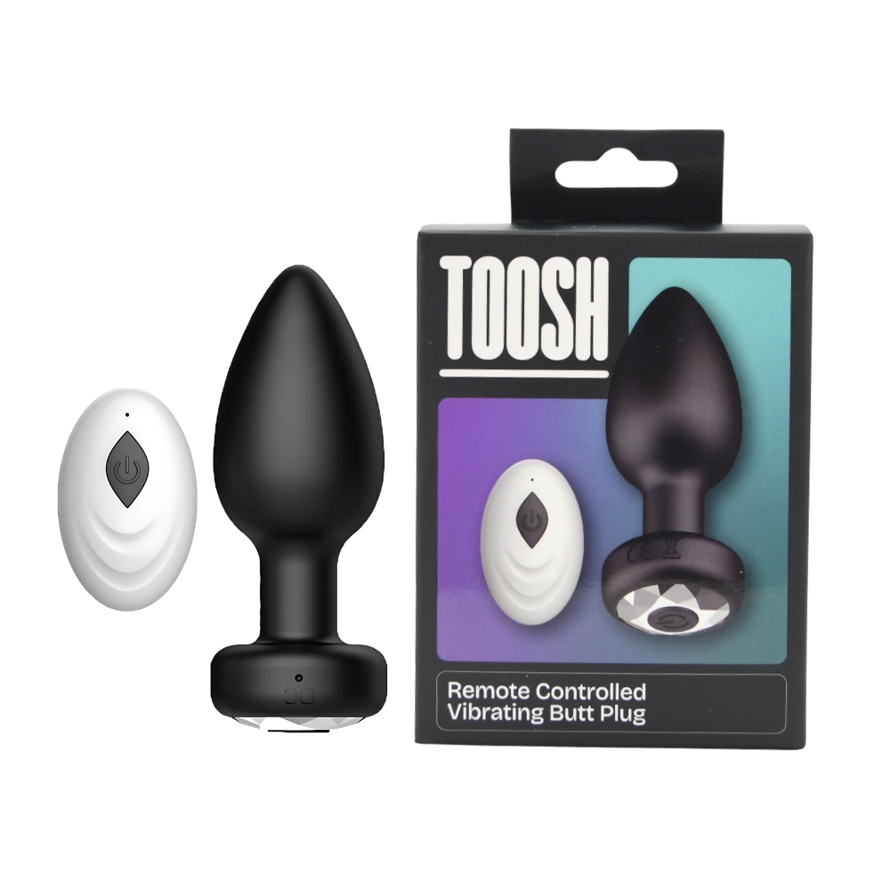 n12941 toosh remote controlled silicone vibrating butt plug 2 pkg duo n12941 toosh remote controlled silicone vibrating butt plug 2 pkg duo