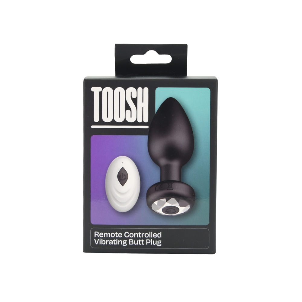 n12941 toosh remote controlled silicone vibrating butt plug 2 pkg n12941 toosh remote controlled silicone vibrating butt plug 2 pkg