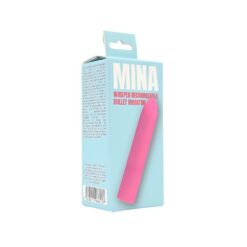n12942 mina whisper rechargeable bullet vibrator pkg 1