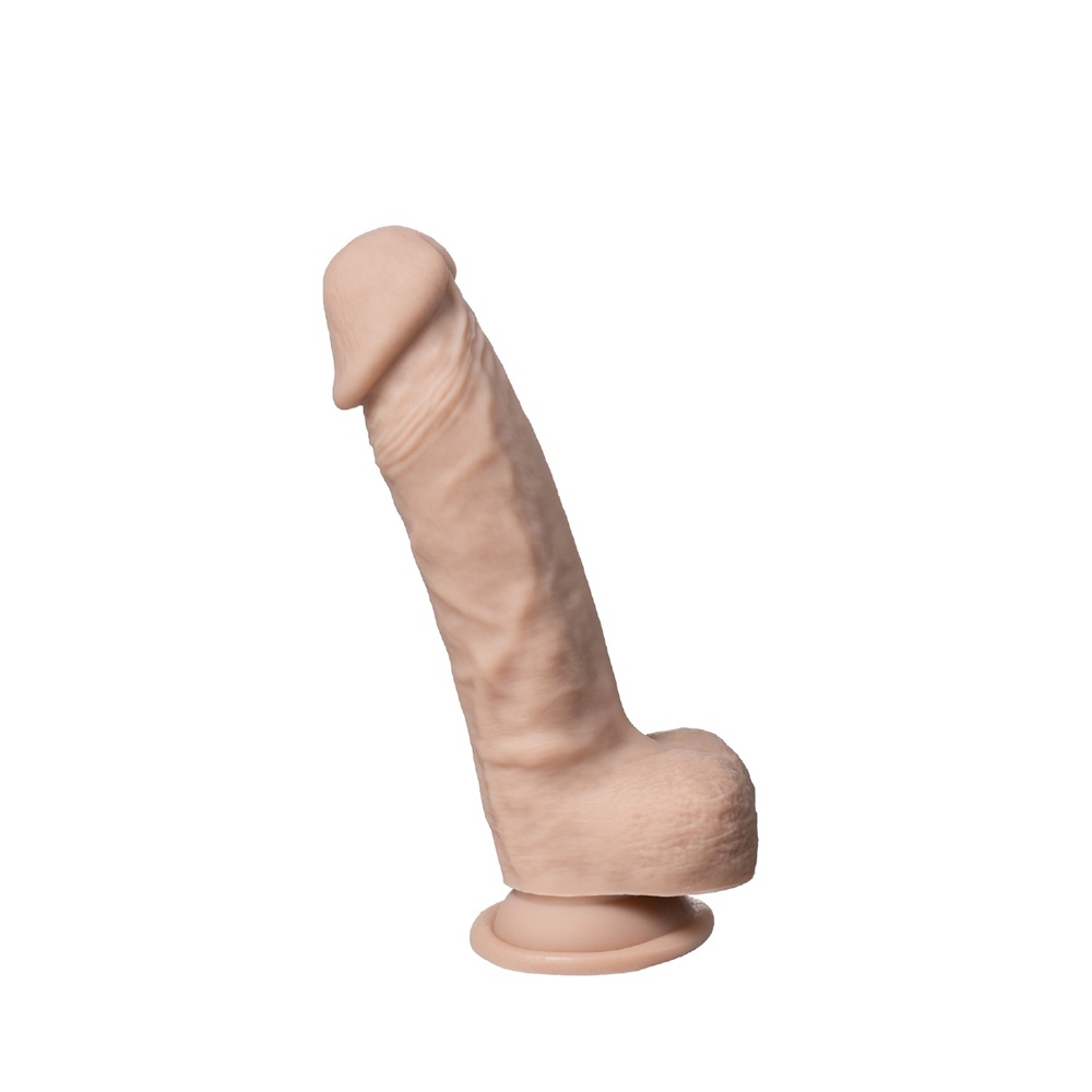 n13001 silexd real skin 8inch silicone dildo wballs 1 n13001 silexd real skin 8inch silicone dildo wballs 1