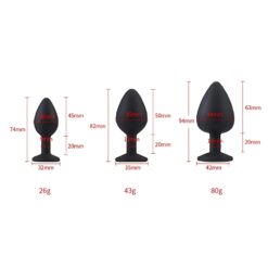black silicone 3 pacl