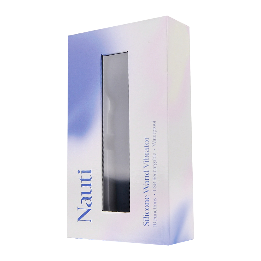 n12256 nauti silicone wand vibrator pkg 2 n12256 nauti silicone wand vibrator pkg 2
