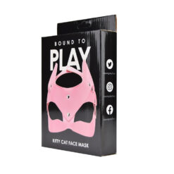 n12285 bound to play kitty cat face mask pink pkg 2