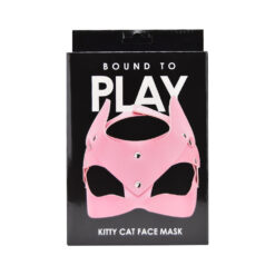 n12285 bound to play kitty cat face mask pink pkg
