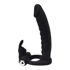 n12314 loving joy double fun vibrating rabbit double penetration strap on
