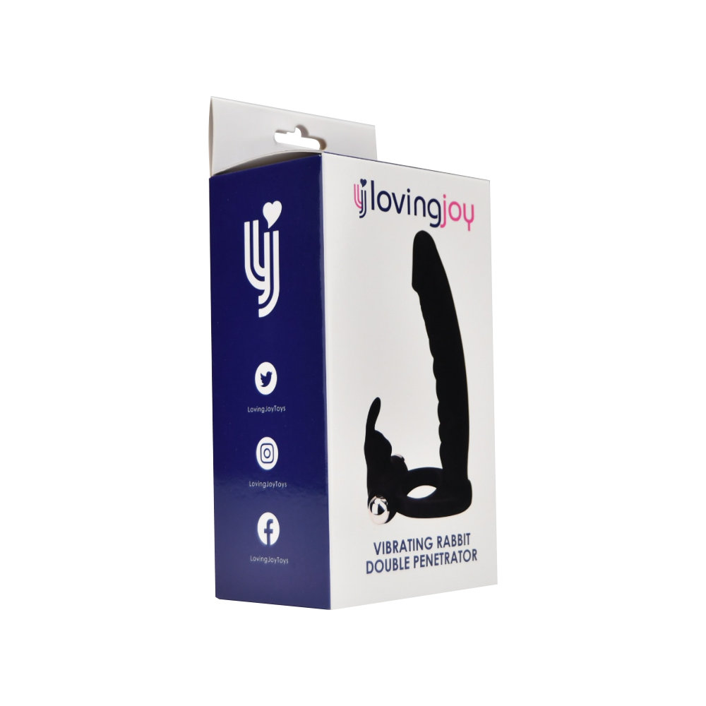 n12314 loving joy double fun vibrating rabbit double penetration strap on pkg 2 n12314 loving joy double fun vibrating rabbit double penetration strap on pkg 2